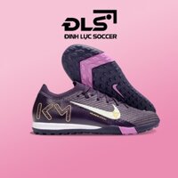 Giày Bóng Đá Trẻ Em Nike Mercurial Vapor 16 Elite Mbappe Tím Vạch Trắng TF