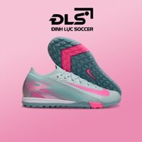 Giày Bóng Đá Trẻ Em Nike Mercurial Vapor 16 Elite Xanh Ngọc Vạch Hồng TF