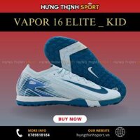 Giày Bóng Đá Trẻ Em Nike Mercurial Vapor 16 Elite Xanh Dương TF