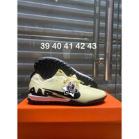 Giày bóng đá vapor 15 pro màu trắng trà sữa ông thọ đinh tf sân cỏ nhân tạo