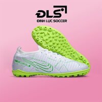 Giày Bóng Đá Việt Nam Vic 6 Elite Trắng Xanh Lá Đế Xanh TF