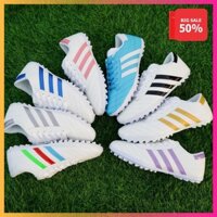 Giày Bóng Đá Wika 3 Sọc Tặng [Bình Xịt Khử Mùi + Tất Dệt Kim + Băng cuốn cổ chân]