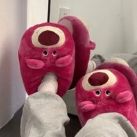 Giày bông Lotso cute dành cho mùa đông