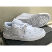 Giày bóng rổ Air Jordan 1 Low Triple White