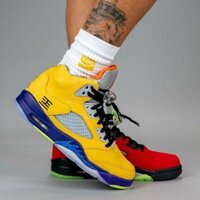 Giày Bóng Rổ air jordan 5 retro se what 5 aj5 cz5725-700 Chất Lượng