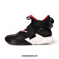 Giày bóng rổ cũ  replica Nike Zoom Lebron Soldier 12 ‘Bred’ AO4063-001