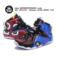 Giày bóng rổ LEBRON 12 WHAT THE siêu phẩm hàng độc, 2 chiếc 2 màu phiên bản giới hạn [FREESHIP+TẶNG VỚ] | NeverStopShop