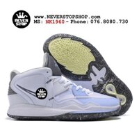 Giày bóng rổ nam KYRIE 8 TRẮNG cổ cao bản đẹp đế chống mòn chơi outdoor tốt [FREESHIP+TẶNG VỚ] | NeverStopShop.com