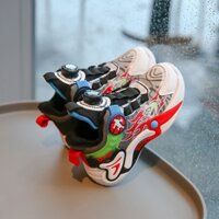 Giày bóng rổ trẻ em Mayshoes - Không cần buộc dây, nút siết dây linh hoạt, bám sân, chống trượt, giảm chấn MS04