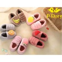 Giày bông trái cây trẻ em (loại 1), cho bé trai, bé gái thêm xinh