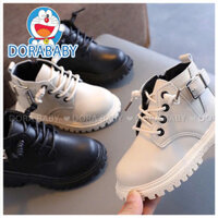 Giày Boot Bé Trai, Boot Bé Gái, Cá Tính Cực Chất Cực Ngầu, Cao Cấp Nhẹ Mềm Êm Chân Bé 1–6 Tuổi G186.