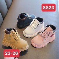 Giày Boot Cao Cổ Da Dành Cho Bé Gái Và Bé Trai Hàng Quảng Châu Cao Cấp