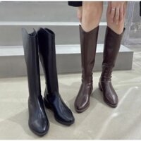 Giày boot cao cổ thu đông