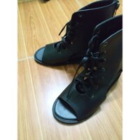 Giày/ boot cổ ngắn chiến binh cao cấp