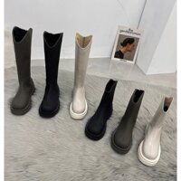 Giày Boot Đùi Bốt Nữ Cao Cổ Boots Ulzzang Đế 5CM - HPN