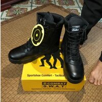 Giày Boot LÍNH MỸ SWAT Cao Cổ Phong Cách Quân Đội Du Lịch Dã Ngoại Có Sẵn 2020 . new mùa thu NEW H2