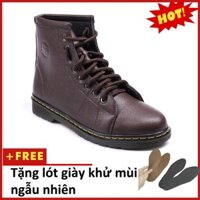 Giày Boot Nam Cao Cổ Khâu Đế Màu Nâu Cực Chất - M91 (L) sp7