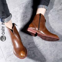 Giày boot nam phong cách cá tính trẻ trung  (GNK07)