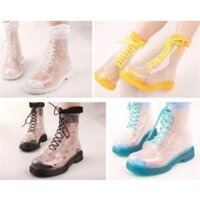 giầy boot nữ trong xuốt