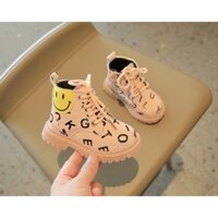 Giay boot sành điệu cực chất cho bé trai và bé gái, giày boot cổ cao cho bé gái