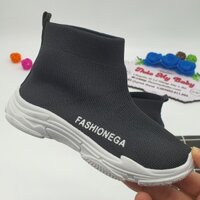 Giày Boot Thun Cao Cổ Cho Bé Trai Và Bé Gái
