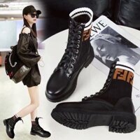 Giầy boots cao cổ Fendii