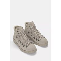 Giày boots nam buộc dây Pull&bear màu ecru