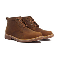 Giày Boots Nam Da Bò Sáp Crazy Horse Cao Cấp  B3CK1C0SO - Vàng Bò - 42