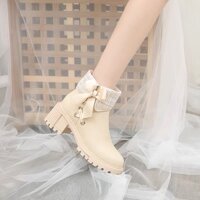 Giày boots nữ đế cao( vui lòng đọc kĩ mô tả và ib shop trc khi đặt)