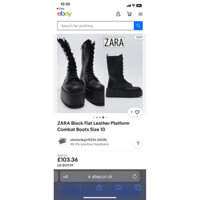 Giày boots nữ ZARA