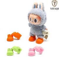Giày bốt mắt cá chân búp bê YITAQI Mini Labububupu Đồ chơi trẻ em
