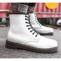 Giày Bốt Nữ Dr marten Cổ Lửng Da Bò Mã G2T