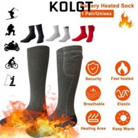 Giày bốt sưởi ấm bằng điện KOLGT có thể sạc lại Máy sưởi chân Unisex