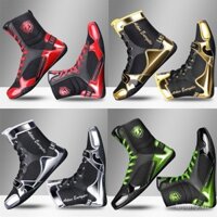 Giày Boxing Cao Cấp Nam Nữ Giày Đấu Vật Giày Chiến Đấu Giày Sanda Giày Tập Luyện Giày Chiến Đấu Giày Thi Đấu Chuyên Nghiệp
