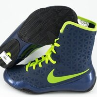 Giay boxing Nike KO dark blue/green wire -839421 413
