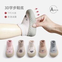 Giày bún, giày đế mềm tập đi cho bé, giày đế cao su chống trượt cho bé 0-2 tuổi nemo