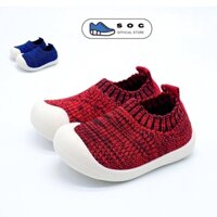 Giày bún tập đi cho bé trai bé gái size 16-21 cổ chun mềm êm nhẹ GTD02