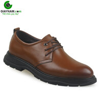 Giày buộc dây nam tính màu nâu; BD30211N