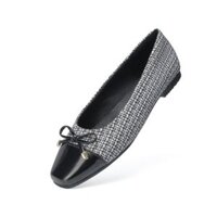 Giày Búp Bê Biti's Nữ Màu Đen BBW004088DEN