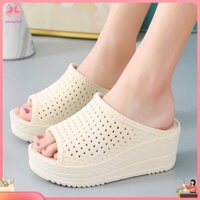 giày búp bê cao gót Dép Đế Mềm Chống Trượt Hở Mũi Thời Trang Cho Nữ