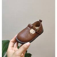 Giày búp bê cho bé gái từ 1-4 tuổi, giày tập đi chất liệu da mềm êm bảo vệ bàn chân nhỏ của bé