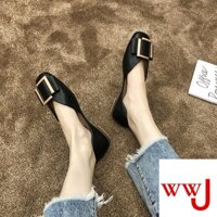 Giày Búp Bê Đế Mềm Size Lớn 35-43 41 42 Thời Trang Cho Phụ Nữ Mang Thai