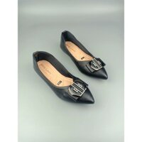 Giày búp bê đế thấp nơ khóa 3 kiểu