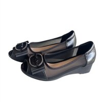 Giày Búp Bê Đế Xuồng Hở Mũi Lưới