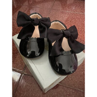 giày búp bê đen cho bé gái
