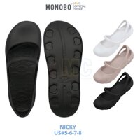 Giày Búp Bê Đi Mưa Nhựa Đúc Thái Lan Monobo - Nicky