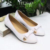 Giày Búp Bê - Giày Nữ Đế Bệt Thời Trang HT.NeO Da Bò Êm Mềm Cao Cấp - GLC210