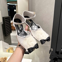 giày búp bê hoa trà siêu sang - mang cực đẹp êm chân