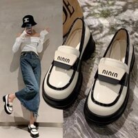 Giày búp bê lolita chất da bóng tăng chiều cao siêu hót hít mã e336