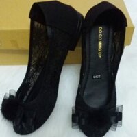 Giày búp bê lưới ren thời trang